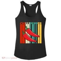 Chillipepper Retro Sunset Ladies PosiCharge Competitor Racerback Tank thumb 0