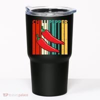 Chillipepper Retro Sunset Tumbler thumb 0