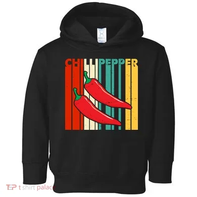 Chillipepper Retro Sunset Toddler Hoodie