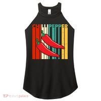 Chillipepper Retro Sunset Women's Perfect Tri Rocker Tank thumb 0