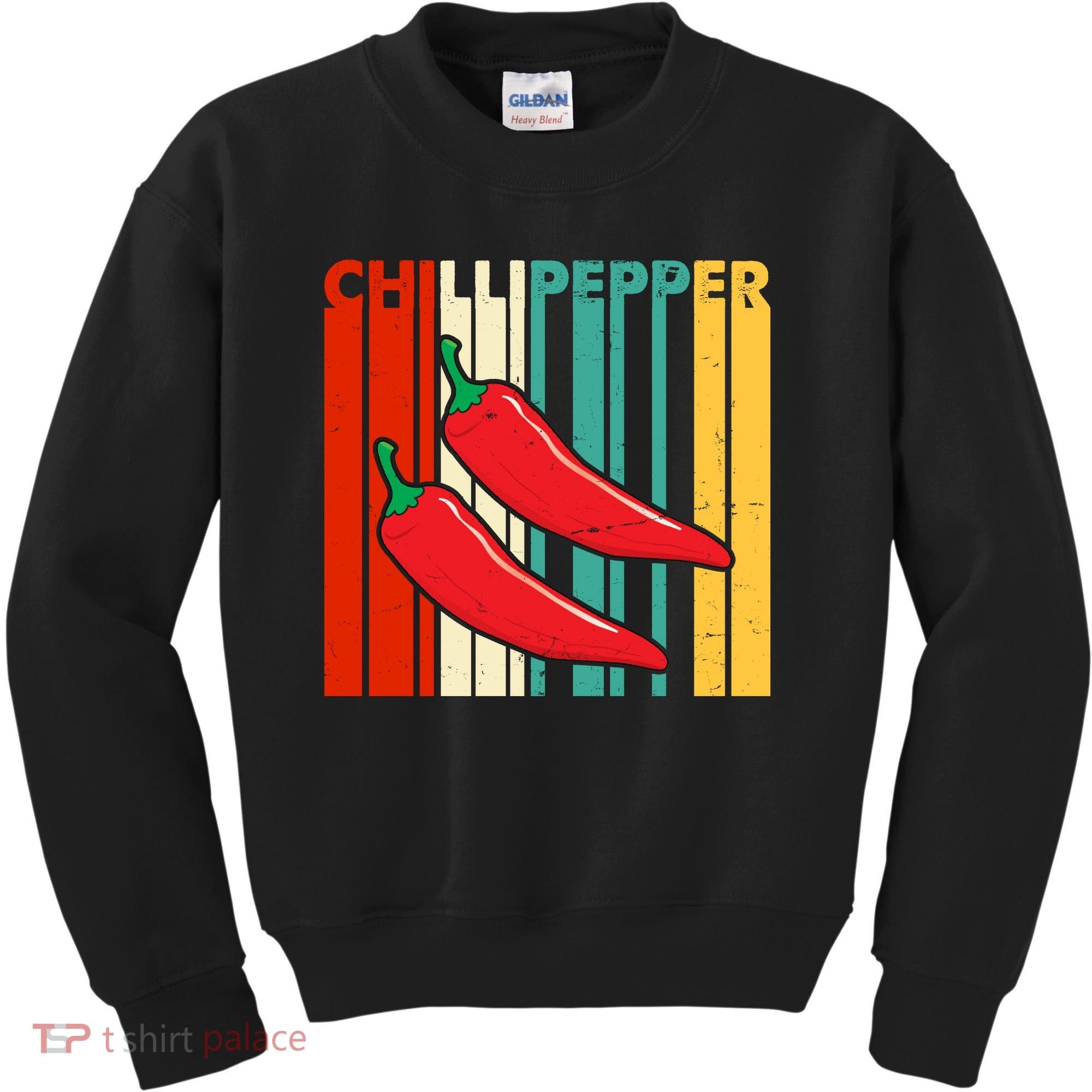 Chillipepper Retro Sunset Kids Sweatshirt