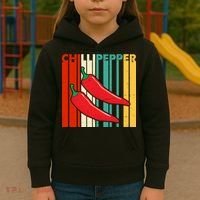 Chillipepper Retro Sunset Kids Hoodie thumb 3