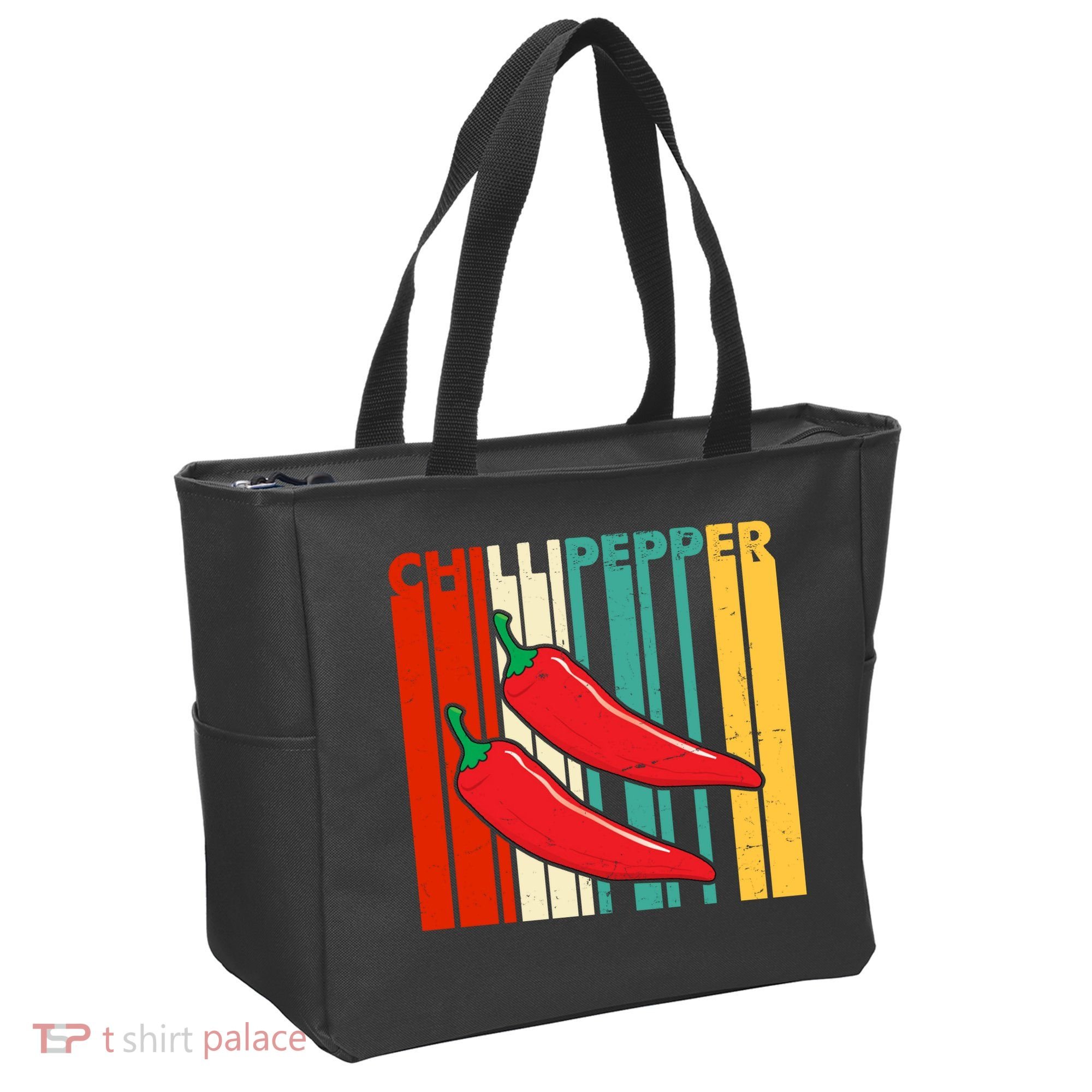 Chillipepper Retro Sunset Tote Bag