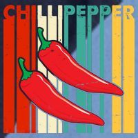 Chillipepper Retro Sunset Raglan Baseball Sleeve Shirt thumb 2