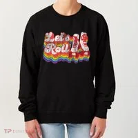 Cool Roller Skating Skate 1970S Retro Women's Sweatshirt thumb 0