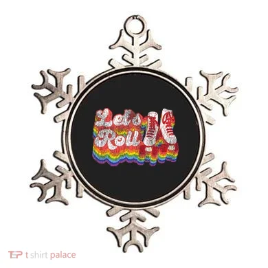Cool Roller Skating Skate 1970S Retro Ornament
