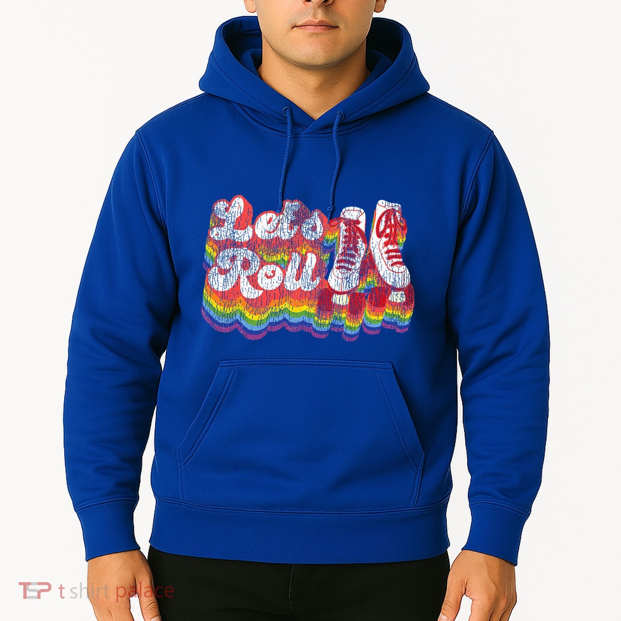 Cool Roller Skating Skate 1970S Retro Hoodie
