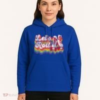 Cool Roller Skating Skate 1970S Retro Hoodie thumb 5