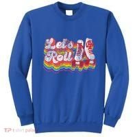 Cool Roller Skating Skate 1970S Retro Sweatshirt thumb 0