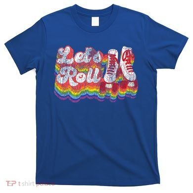 Cool Roller Skating Skate 1970S Retro T-Shirt