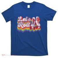 Cool Roller Skating Skate 1970S Retro T-Shirt thumb 0