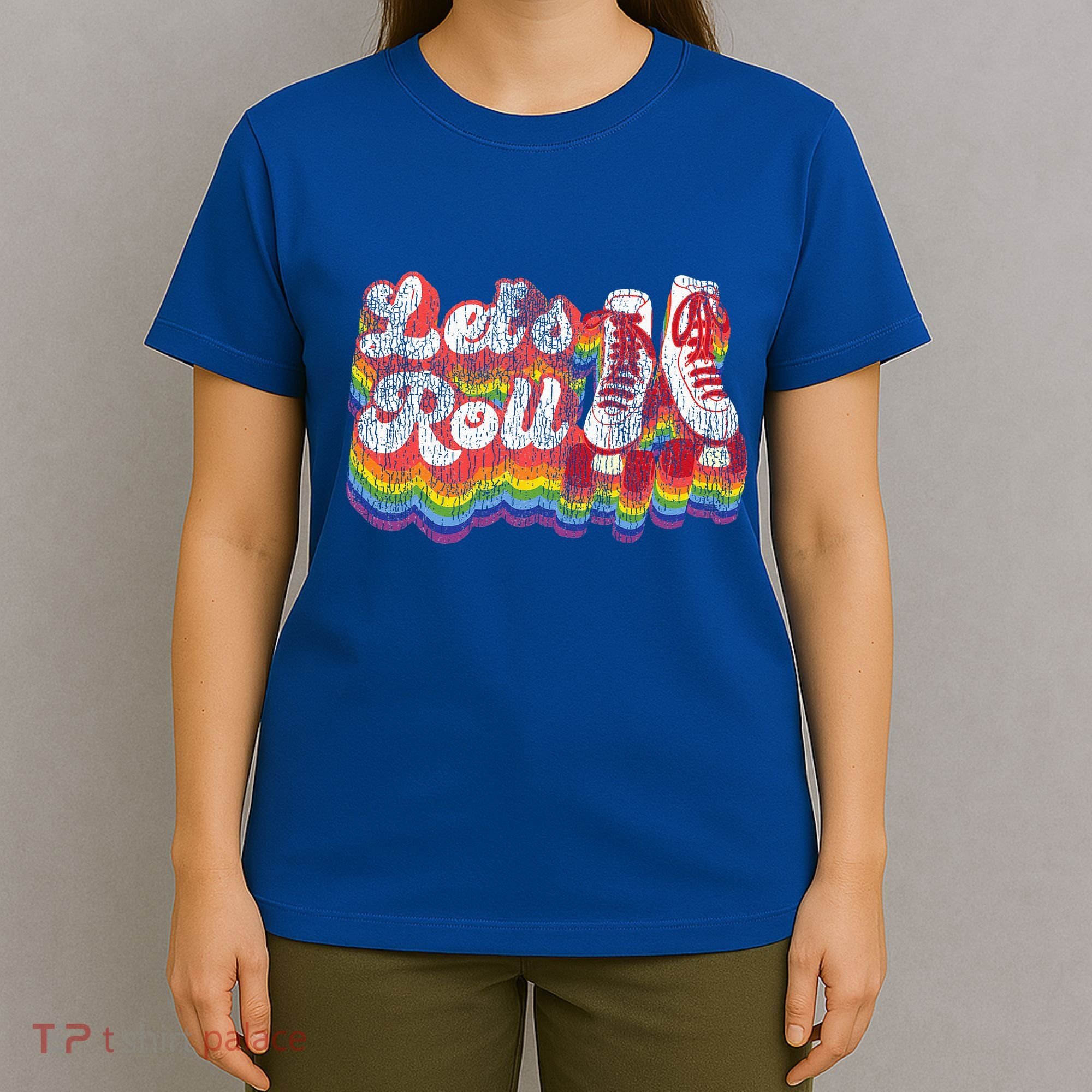 Cool Roller Skating Skate 1970S Retro T-Shirt