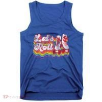 Cool Roller Skating Skate 1970S Retro Tank Top thumb 0