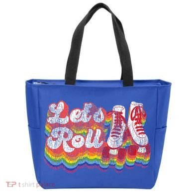 Cool Roller Skating Skate 1970S Retro Tote Bag