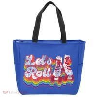 Cool Roller Skating Skate 1970S Retro Tote Bag thumb 0