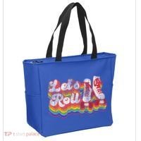Cool Roller Skating Skate 1970S Retro Tote Bag thumb 2