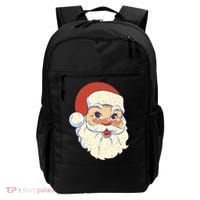 Cute Retro Santa Claus Holiday Backpack thumb 0
