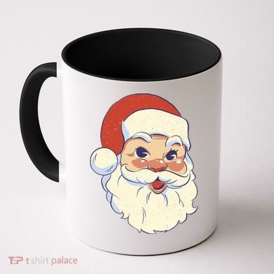 Cute Retro Santa Claus Holiday Coffee Mug