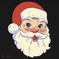 Cute Retro Santa Claus Holiday Women's Hoodie thumb 2