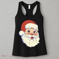 Cute Retro Santa Claus Holiday Women's Tank Top thumb 3