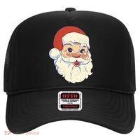Cute Retro Santa Claus Holiday Hat thumb 0