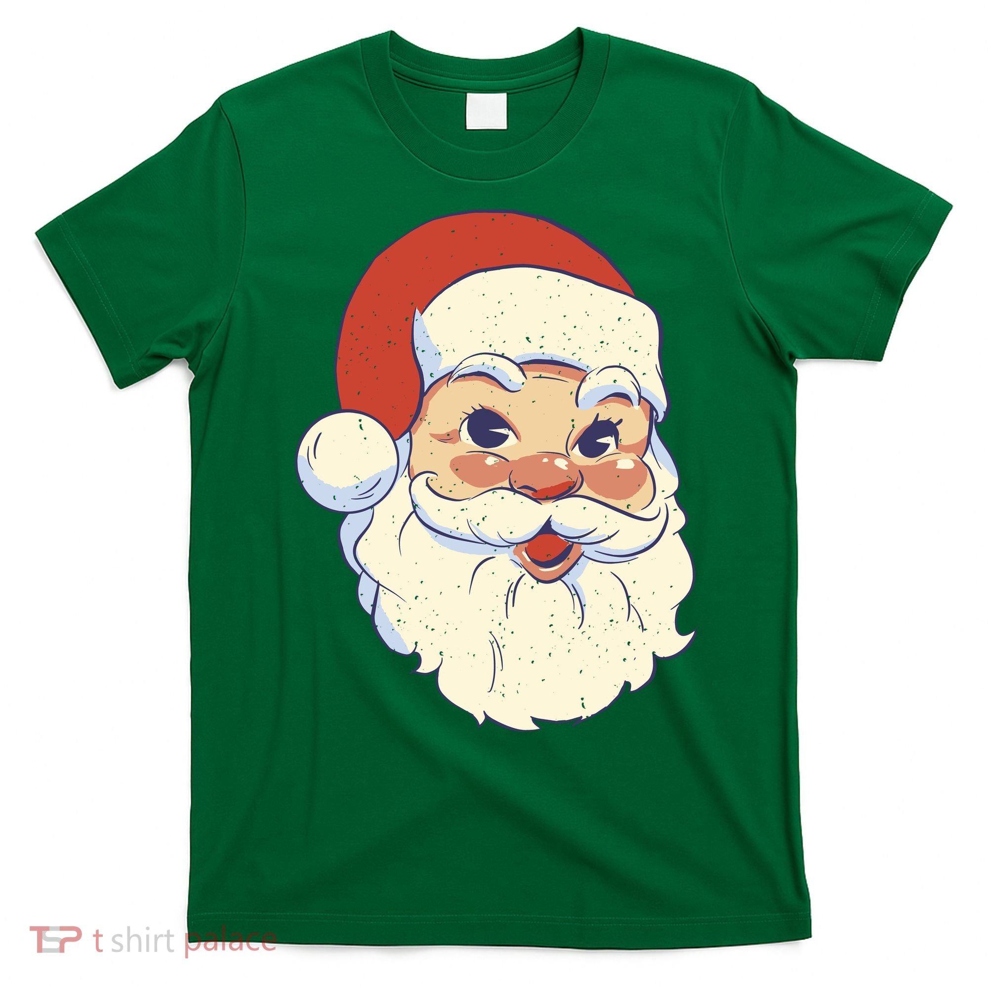 Cute Retro Santa Claus Holiday T-Shirt