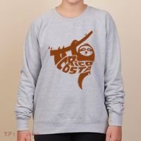Costa Rica Sloth Word Art Funny Animal Women's Sweatshirt thumb 0