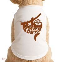 Costa Rica Sloth Word Art Funny Animal Doggie Tank thumb 0