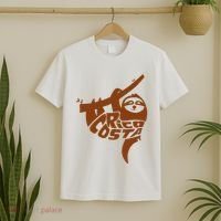 Costa Rica Sloth Word Art Funny Animal T-Shirt thumb 2