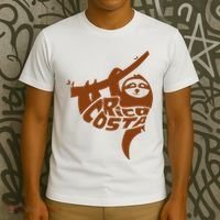 Costa Rica Sloth Word Art Funny Animal T-Shirt thumb 3