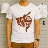Costa Rica Sloth Word Art Funny Animal T-Shirt thumb 6