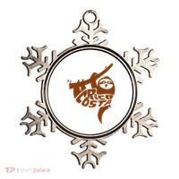 Costa Rica Sloth Word Art Funny Animal Ornament thumb 0