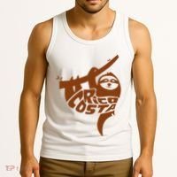 Costa Rica Sloth Word Art Funny Animal Tank Top thumb 3