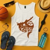 Costa Rica Sloth Word Art Funny Animal Tank Top thumb 4