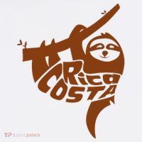 Costa Rica Sloth Word Art Funny Animal Visor thumb 3