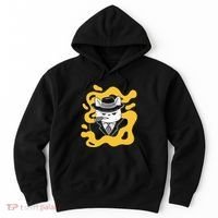 Cool Retro Style Gangster Mob Boss Cat Cigar Hoodie thumb 0