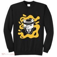 Cool Retro Style Gangster Mob Boss Cat Cigar Sweatshirt thumb 0