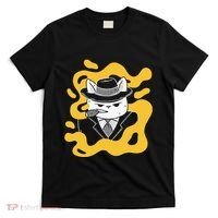 Cool Retro Style Gangster Mob Boss Cat Cigar T-Shirt thumb 0