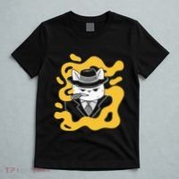 Cool Retro Style Gangster Mob Boss Cat Cigar T-Shirt thumb 5
