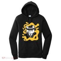 Cool Retro Style Gangster Mob Boss Cat Cigar Women's Hoodie thumb 0