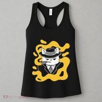 Cool Retro Style Gangster Mob Boss Cat Cigar Women's Tank Top thumb 3