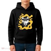 Cool Retro Style Gangster Mob Boss Cat Cigar Kids Hoodie thumb 4