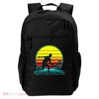 Cool Retro Sunset Vaporwave Racquetball Funny Backpack thumb 0