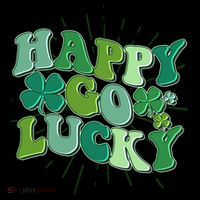 Cute Retro St Patrick's Day Happy Go Lucky Coffee Mug thumb 5