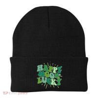 Cute Retro St Patrick's Day Happy Go Lucky Beanie thumb 0