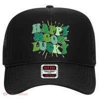 Cute Retro St Patrick's Day Happy Go Lucky Hat thumb 0