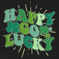 Cute Retro St Patrick's Day Happy Go Lucky Hat thumb 2