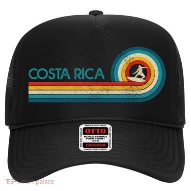 Costa Rica Surf Vintage Beach Surfer Surfing Gift Great Gift Hat