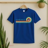 Costa Rica Surf Vintage Beach Surfer Surfing Gift Great Gift T-Shirt thumb 2