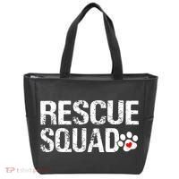 Cute Rescue Squad Distressed Animals Dog Cat Paw Heart Tote Bag thumb 0